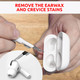 White Earbuds Cleaning Pen for AirPods, Earphones, Headphones & Mobile Devices